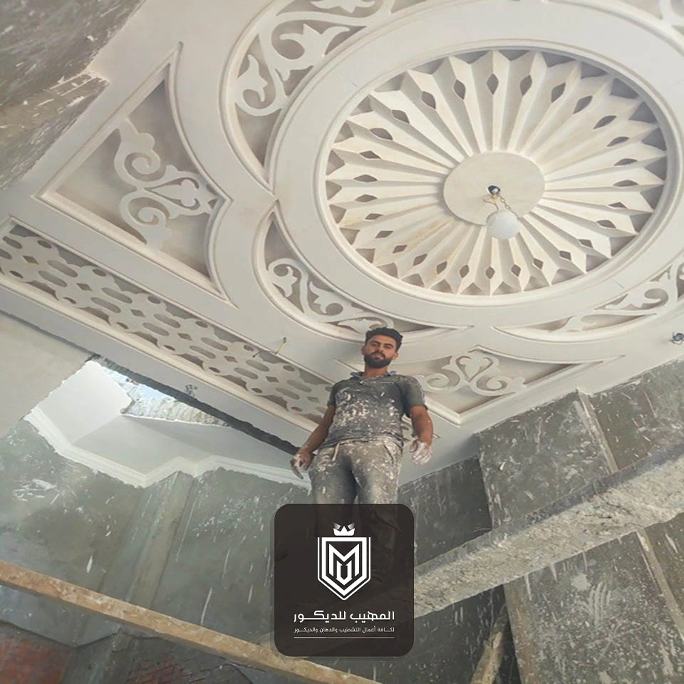 اسقف جبس مربعات