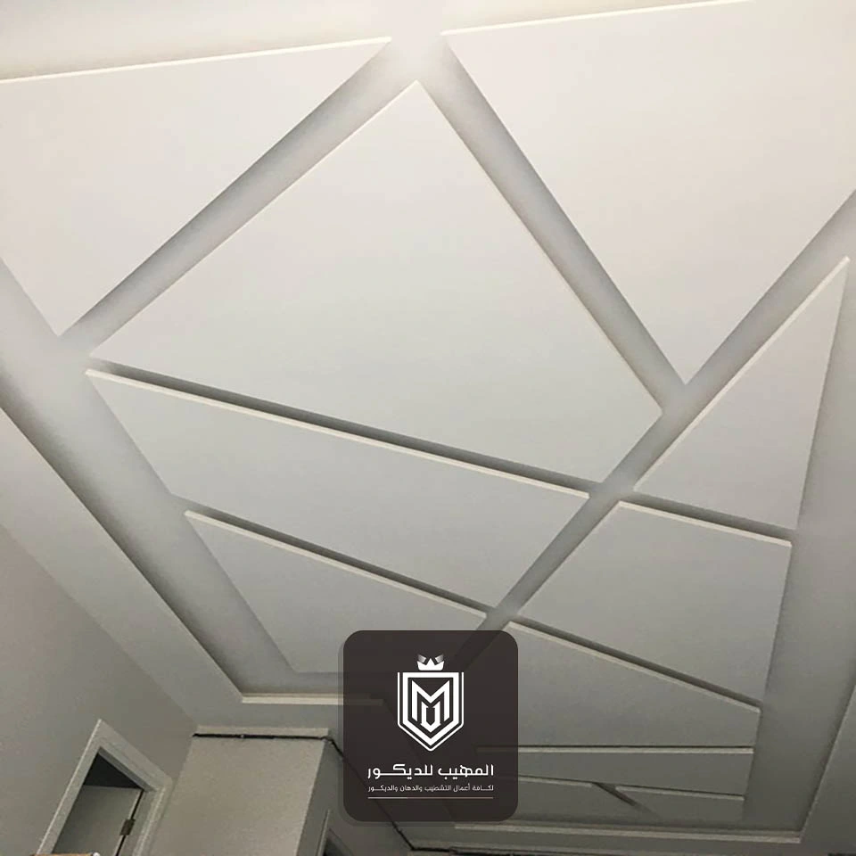 اسقف جبس مربعات