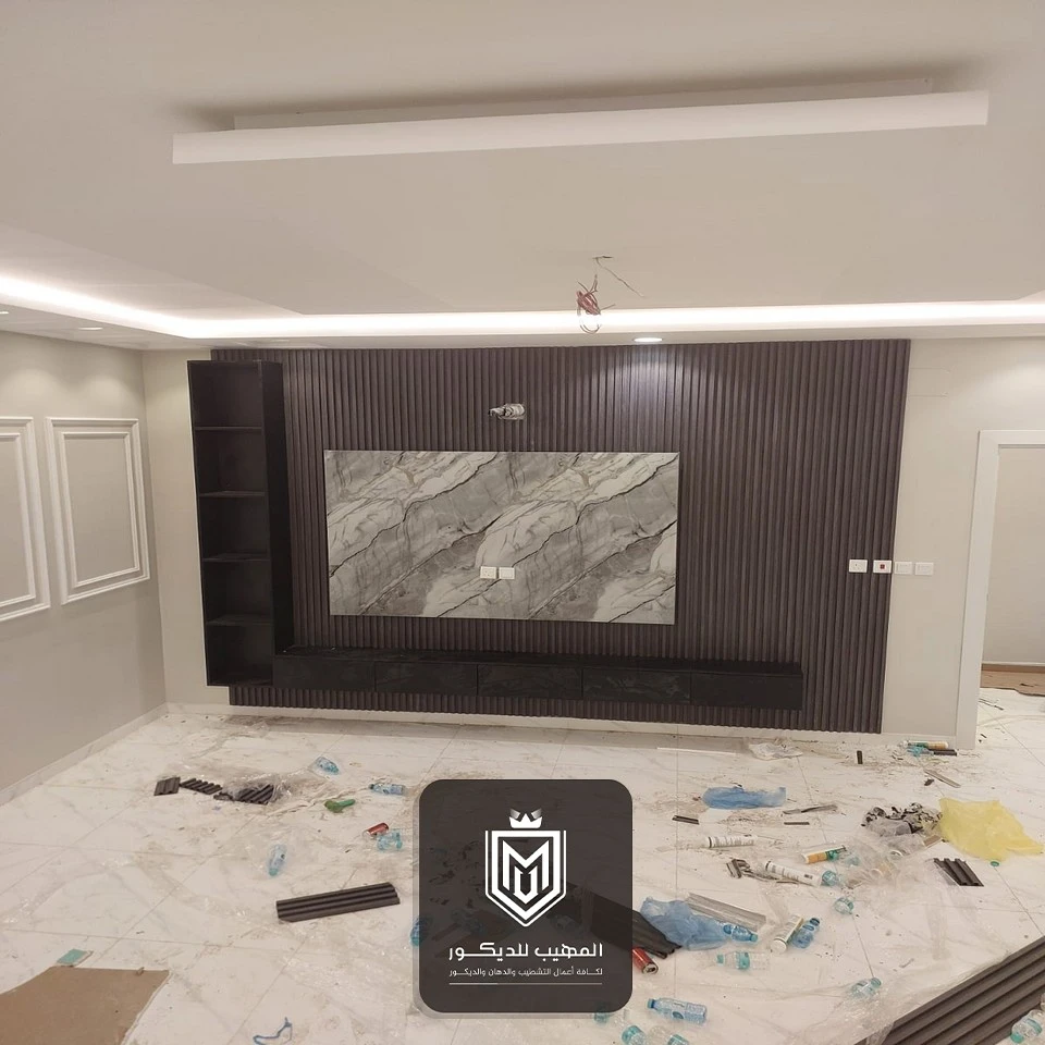 ديكورات شاشة مودرن الرياض